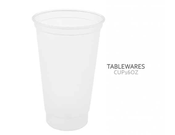 【食品容器】16oz PP環保杯 